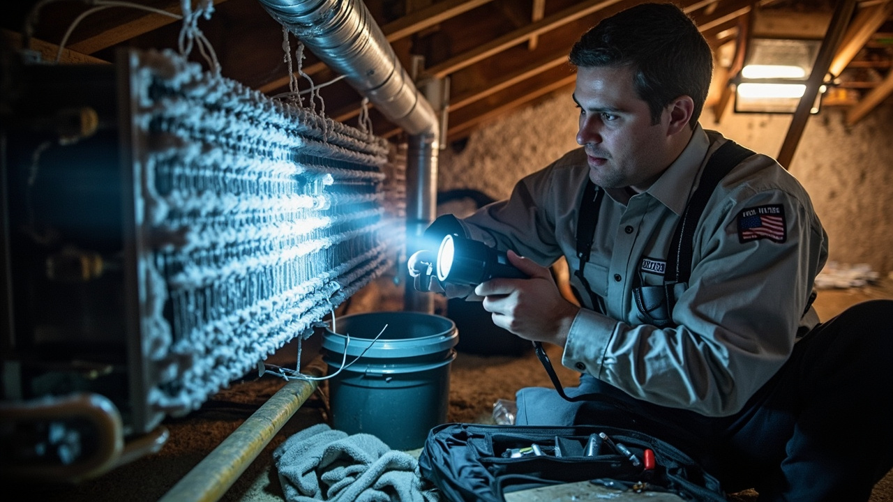 Our Emergency Frozen Coil Repair Protocol