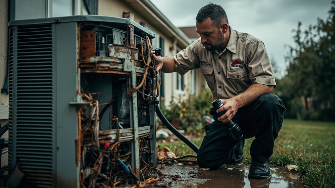 Storm Damage HVAC Repair in San Diego – Emergency Response Within 60 Minutes
