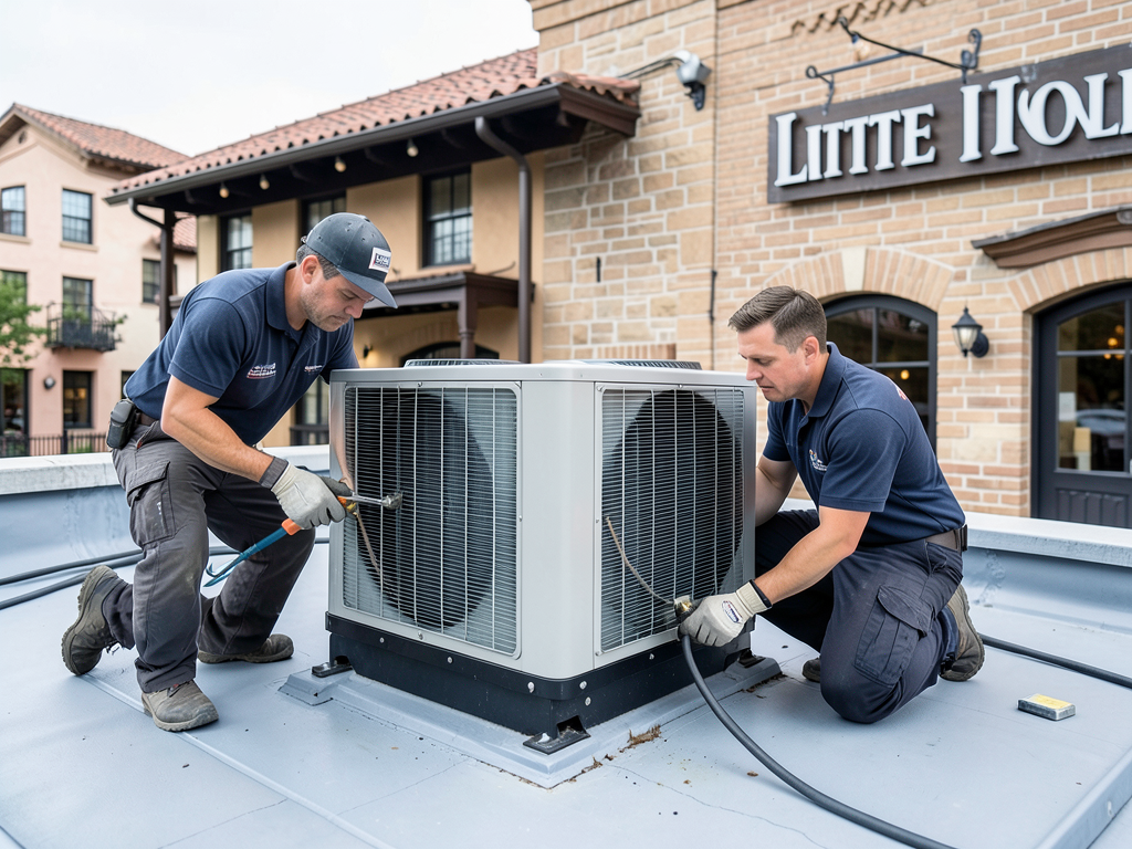 Fast commercial hvac repair to keep your little it
