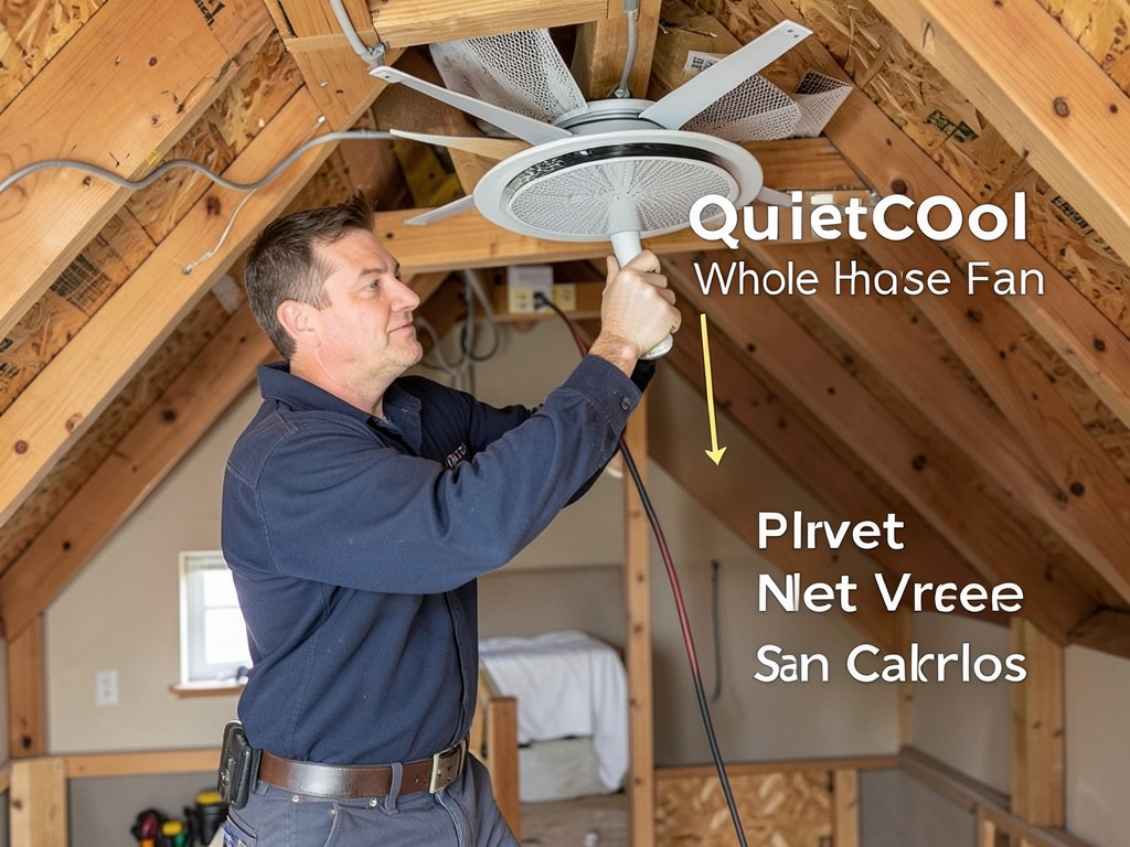Is a Whole House Fan Better Than AC for Your San Carlos Home?